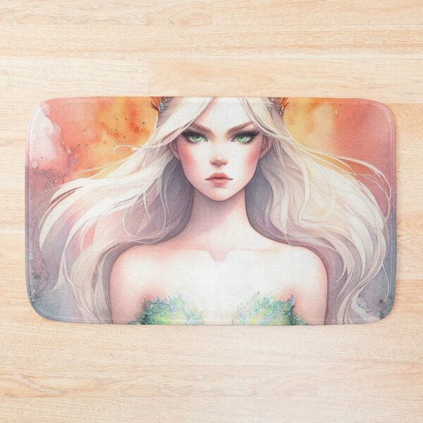 Item preview, Fire breathing B queen watercolor designed and sold by Booksshack.