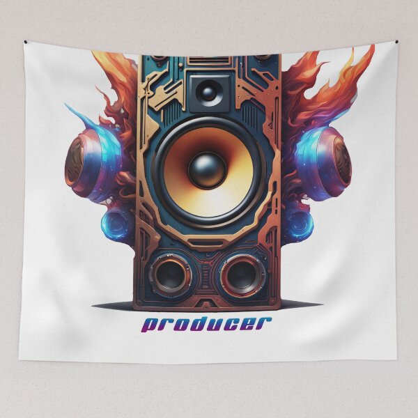 Item preview, Speaker with sound waves producer designed and sold by Salimgor Hangaround Music.