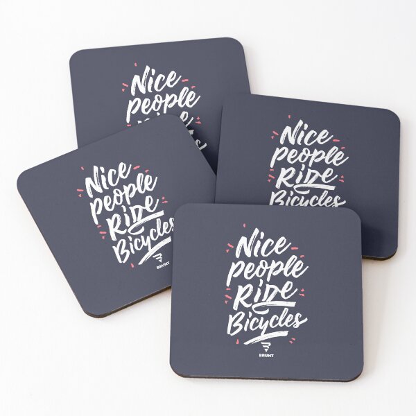 Item preview, Nice people ride bicycles. Biking gift idea designed and sold by BRUNTadventures.
