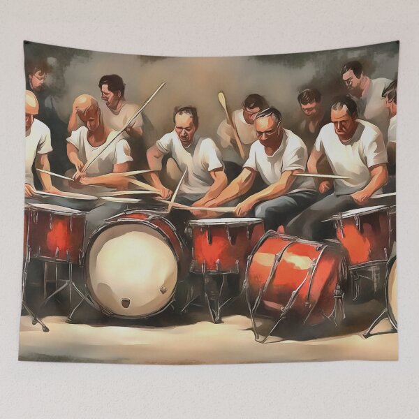 Item preview, Twelve Drummers The Apostles Creed designed and sold by taiche.