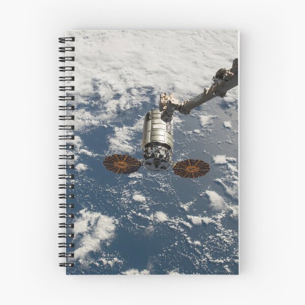 Item preview, STK205002S-The Canadarm2 robotic arm reaches out to capture the Cygnus cargo spacecraft. designed and sold by StocktrekImages.