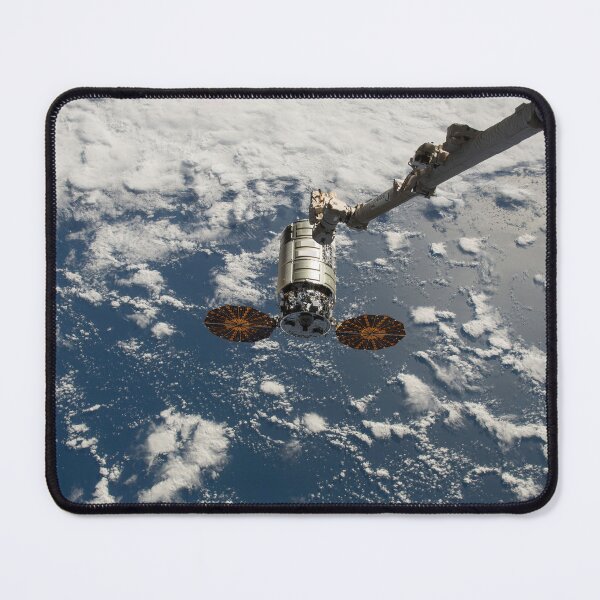 Item preview, STK205002S-The Canadarm2 robotic arm reaches out to capture the Cygnus cargo spacecraft. designed and sold by StocktrekImages.