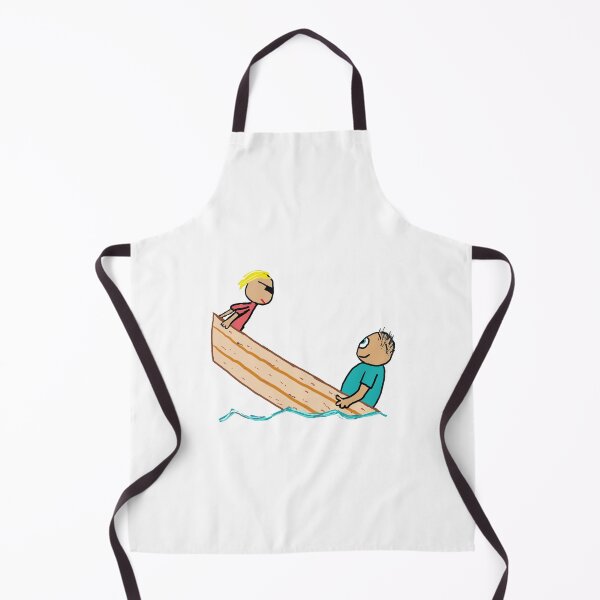 Item preview, Funny Fat Guy In Boat designed and sold by Mark-Ewbie.