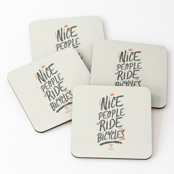 Item preview, Nice people ride bicycles. Biking gift idea designed and sold by BRUNTadventures.