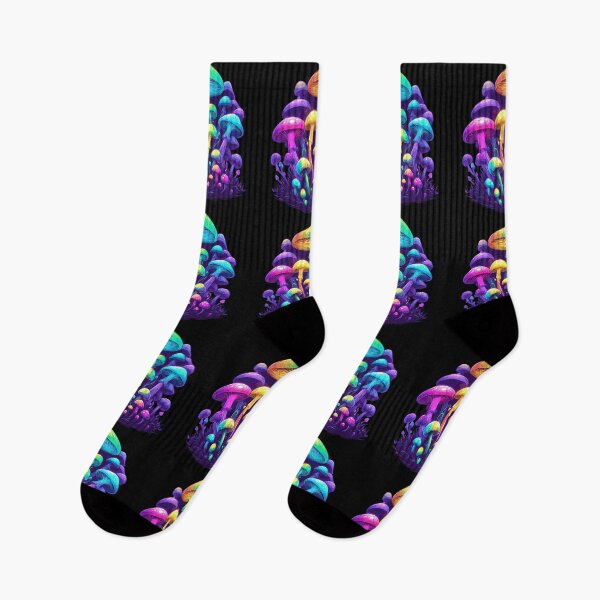 Item preview, Psychedelic Colorful Mushroom designed and sold by TomFrontierArt.