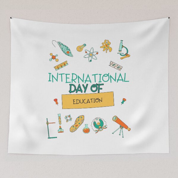 Item preview, International Education Day designed and sold by Simo0455.
