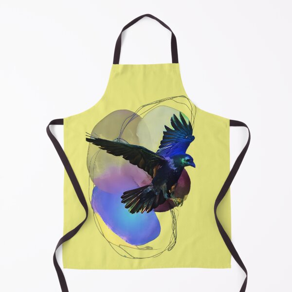 Item preview, Raven on a geometric background designed and sold by clarazen.