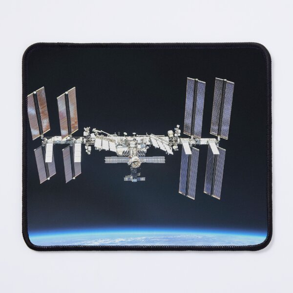 Item preview, STK205005S-International Space Station orbiting above Earth. designed and sold by StocktrekImages.