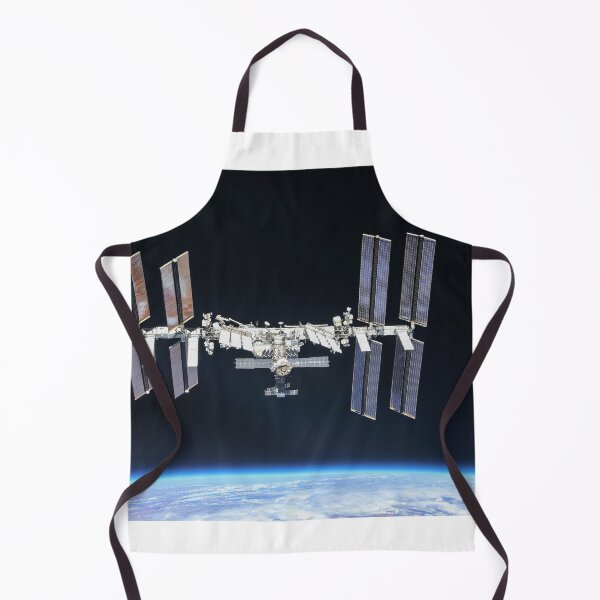 Item preview, STK205005S-International Space Station orbiting above Earth.  designed and sold by StocktrekImages.