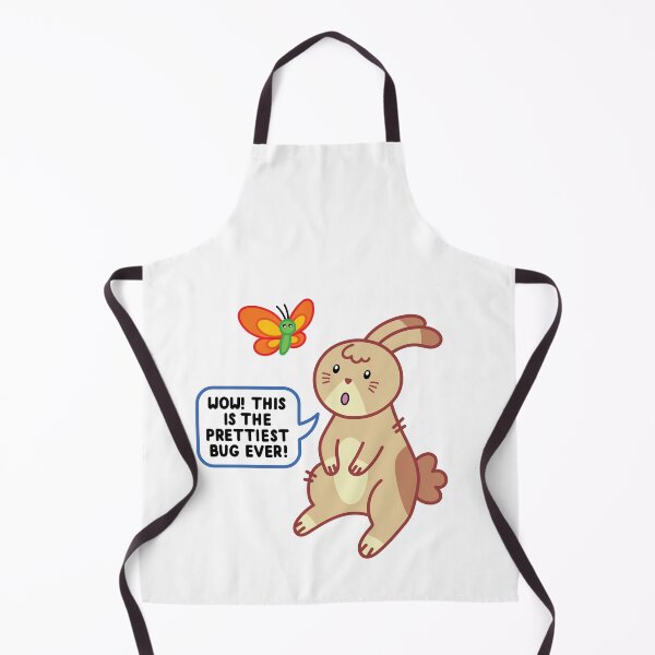 Item preview, Bunny fascinated by a butterfly designed and sold by yabaprints.