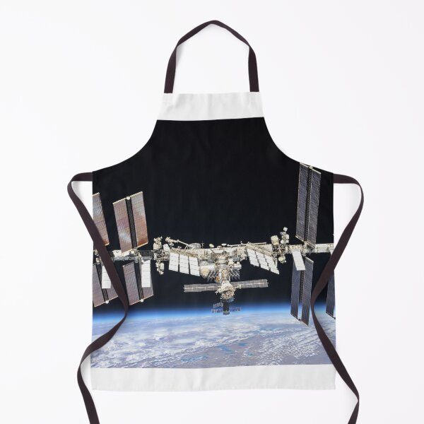 Item preview, STK205006S-International Space Station orbiting above Earth.  designed and sold by StocktrekImages.