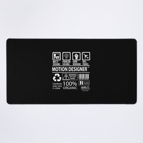 Item preview, Motion Designer - Multitasking designed and sold by alphatinost.