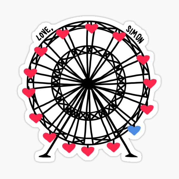 love, simon Sticker