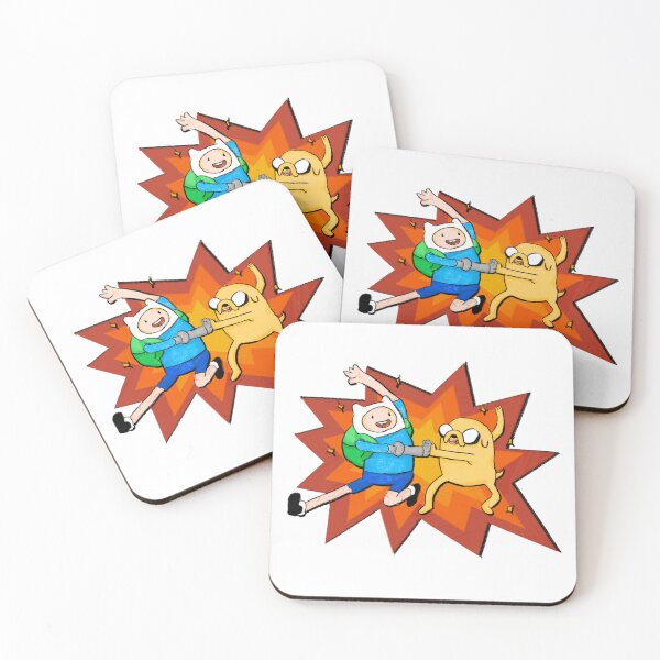 Item preview, Finn and Jake High five designed and sold by chlo-chloTM.