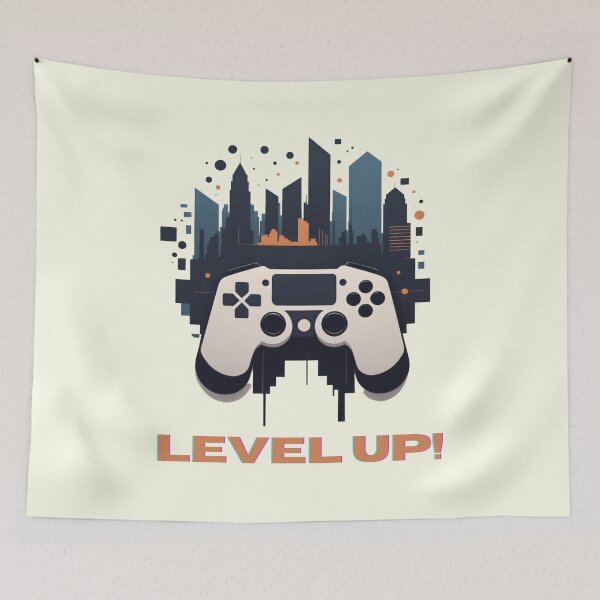 Item preview, Urban Gamer - Level Up with Cityscape Controller designed and sold by RuyaFab.
