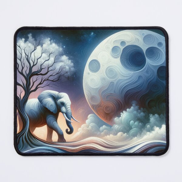Item preview, Un elefante bajo el hechizo de la luna designed and sold by GoBeyondChannel.