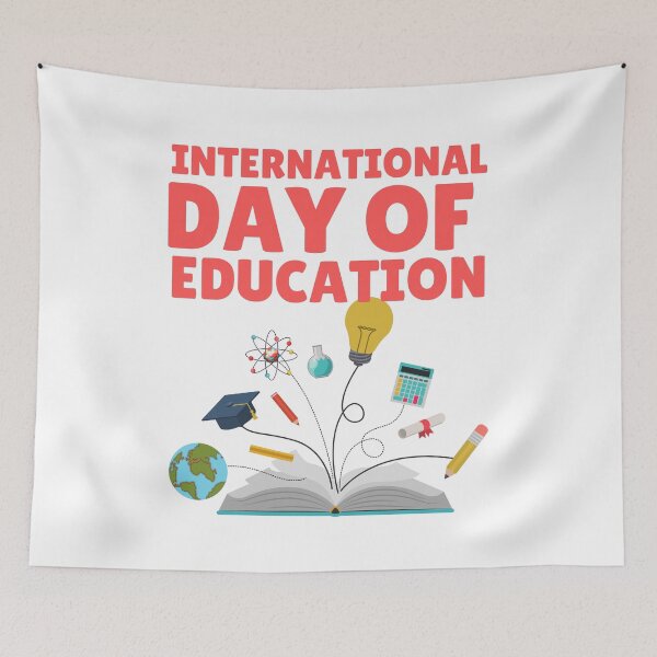 Item preview, International Education Day designed and sold by Simo0455.