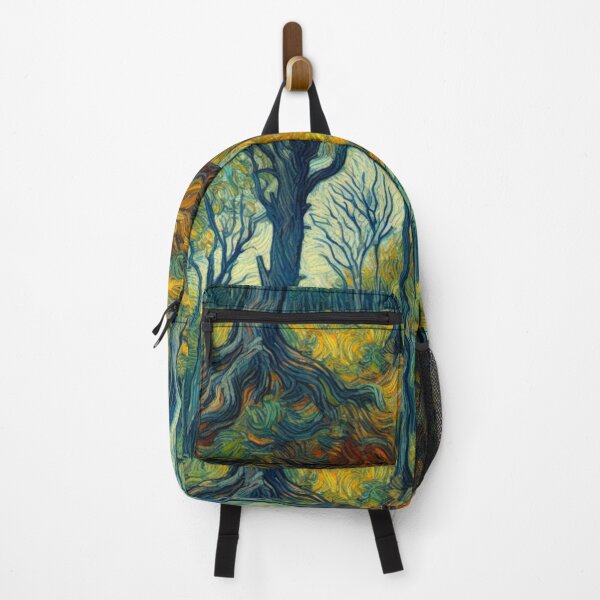 Item preview, Woodland View - Oil Painting Digital Art - Van Gogh Style designed and sold by Star-Fragment.