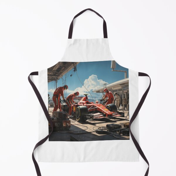 Item preview, Formula one f1 motorsport red car racing race pit stop designed and sold by FrenchsTuck.