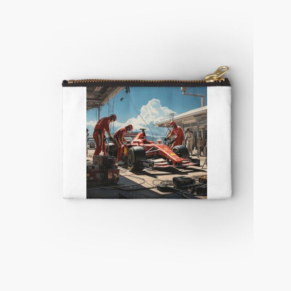 Item preview, Formula one f1 motorsport red car racing race pit stop designed and sold by FrenchsTuck.