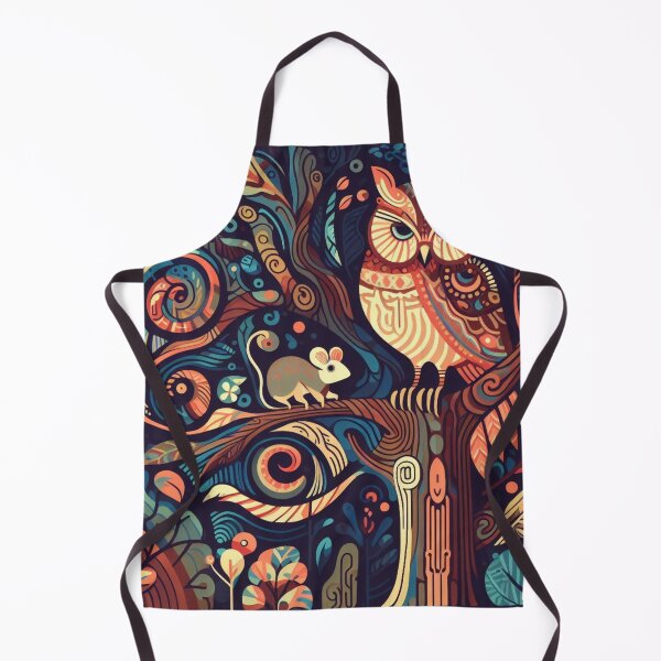 Item preview, Owl and Mouse Art Deco designed and sold by scollins5.