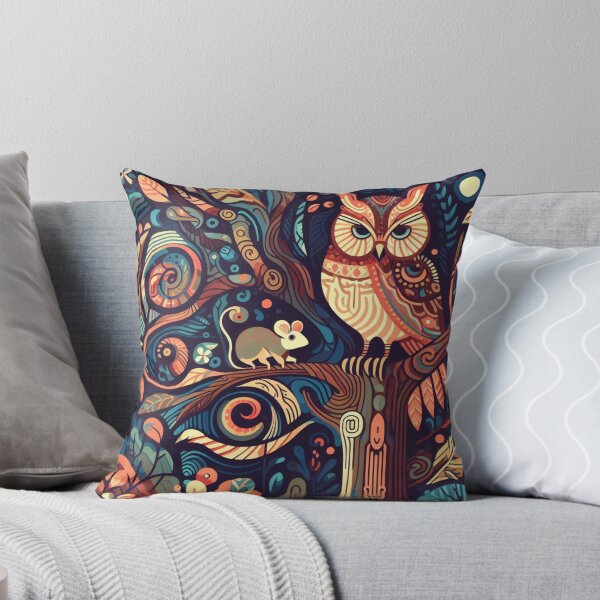 Item preview, Owl and Mouse Art Deco designed and sold by scollins5.