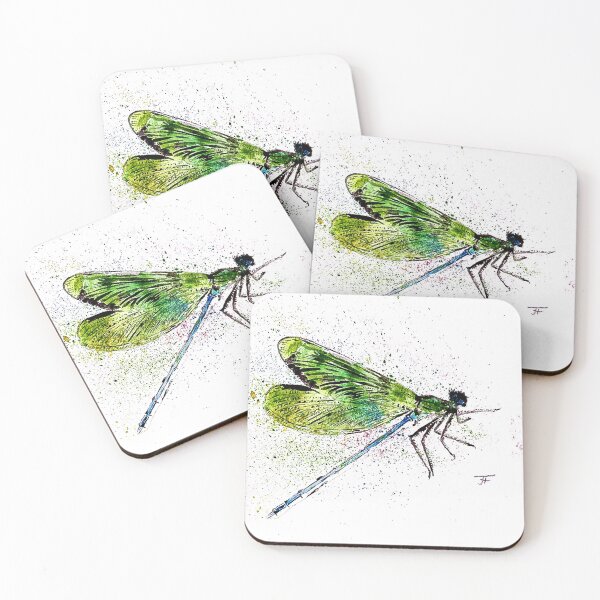 Item preview, Dragonfly green designed and sold by JTandArtDesign.