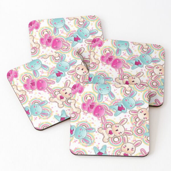 Item preview, Colorful bunnies designed and sold by Playful-Monster.