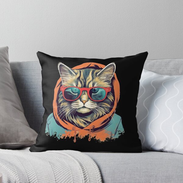 Item preview, Cat T-shirt graphic design designed and sold by BabydellArt.