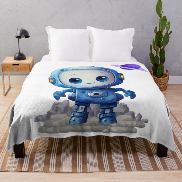 Item preview, Retro Robot Astronaut designed and sold by ZenEvoke.