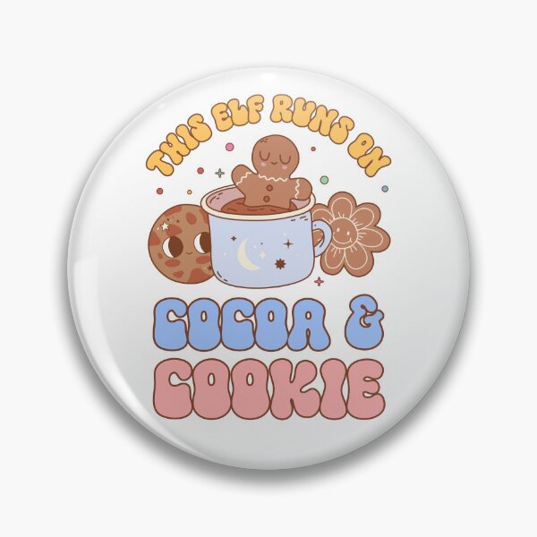 Item preview, Groovy This Elf Runs On Cocoa & Cookie designed and sold by LI1L.