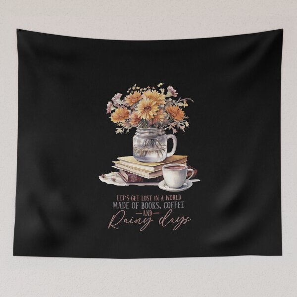 Item preview, Coffee And Books Shirt, Wine Lover Shirt, Wildflowers Book TShirt, designed and sold by chipmuckdesignn.