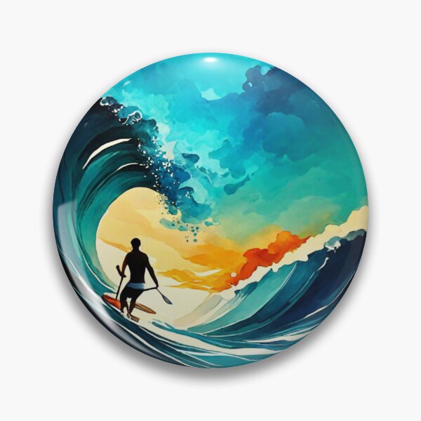 Item preview, Master the Waves: Circular Paddle Board Surfing Workshops designed and sold by FOCorps.