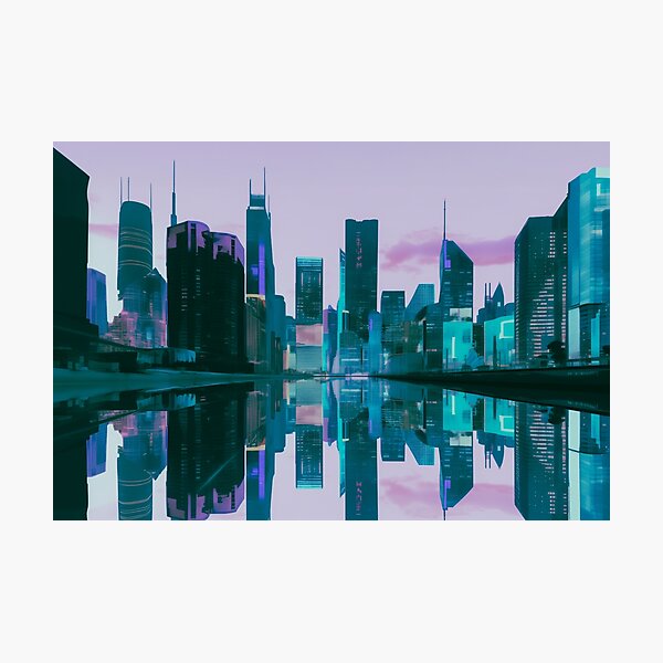 Item preview, Cyberpunk City designed and sold by animaesthetic.