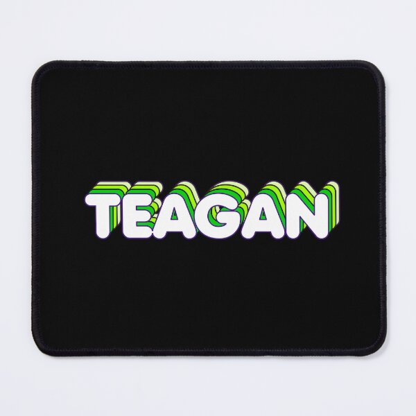 Item preview, Green Layers Teagan Name Label (Black) designed and sold by NormadWorld.