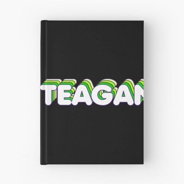 Item preview, Green Layers Teagan Name Label (Black) designed and sold by NormadWorld.