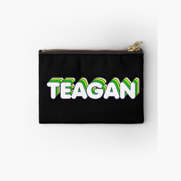Item preview, Green Layers Teagan Name Label (Black) designed and sold by NormadWorld.