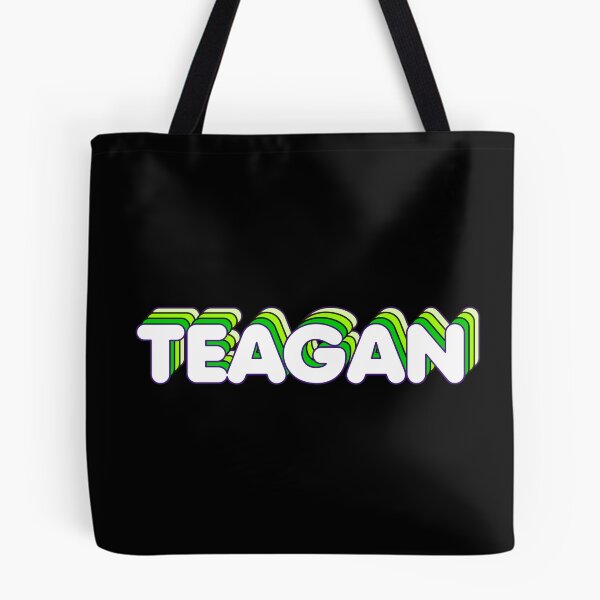 Item preview, Green Layers Teagan Name Label (Black) designed and sold by NormadWorld.