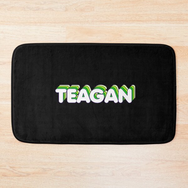 Item preview, Green Layers Teagan Name Label (Black) designed and sold by NormadWorld.