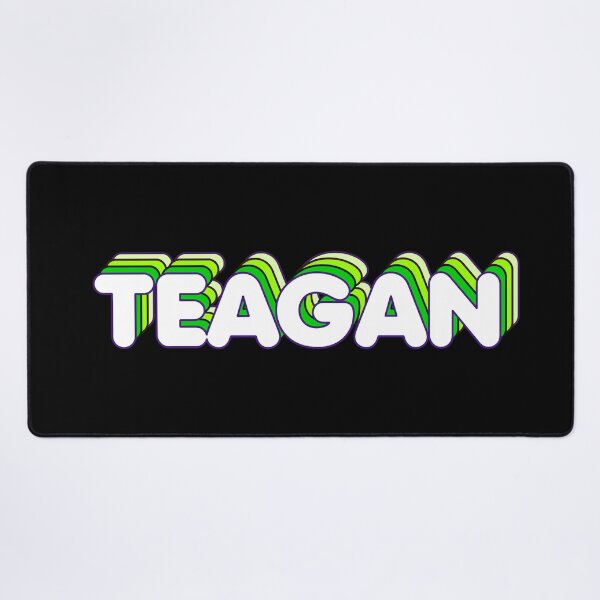 Item preview, Green Layers Teagan Name Label (Black) designed and sold by NormadWorld.