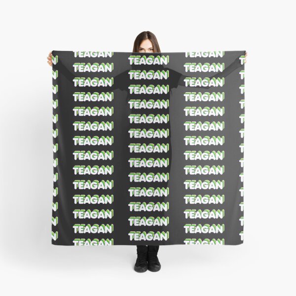 Item preview, Green Layers Teagan Name Label (Black) designed and sold by NormadWorld.