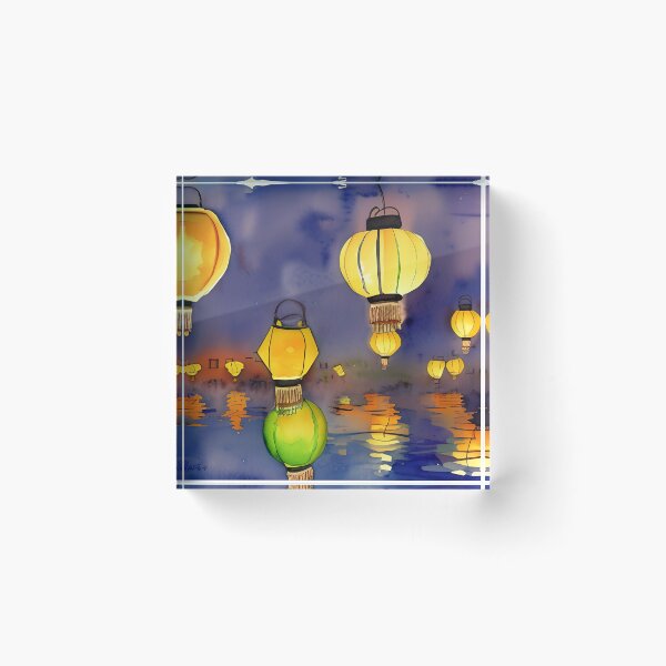 Item preview, Lanterns Aglow designed and sold by LustigFox.