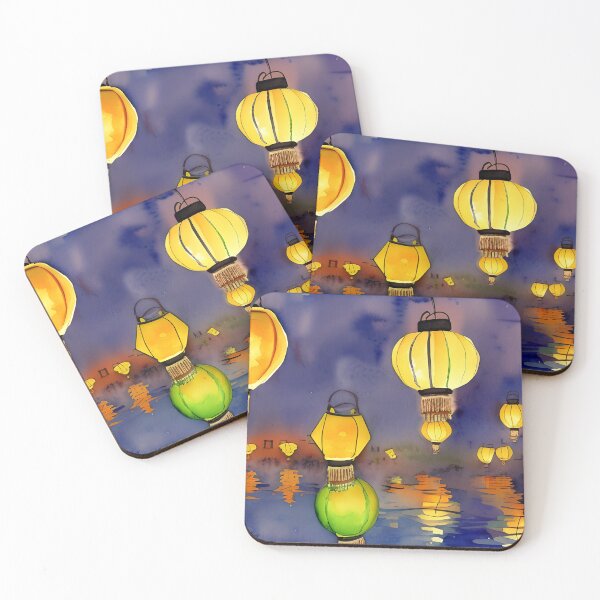 Item preview, Lanterns Aglow designed and sold by LustigFox.