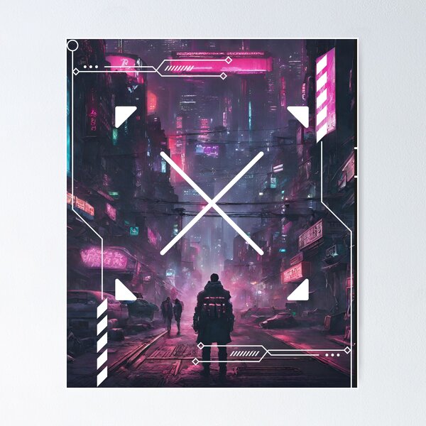 Item preview, Cyberpunk X designed and sold by Yarnith.