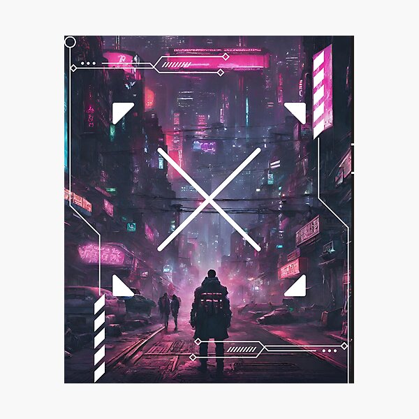 Item preview, Cyberpunk X designed and sold by Yarnith.