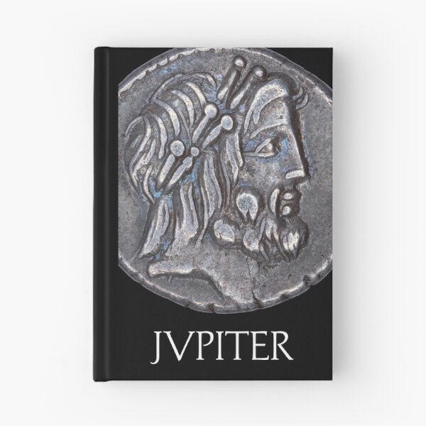 Item preview, Jupiter God Portrait with Name designed and sold by OptimoPrincipi Roman Coins.