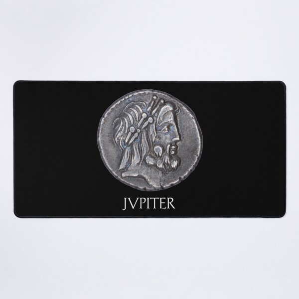 Item preview, Jupiter God Portrait with Name designed and sold by OptimoPrincipi Roman Coins.