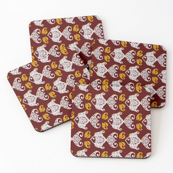 Item preview, Tribal Pattern Alpana art designed and sold by Charmy Design.