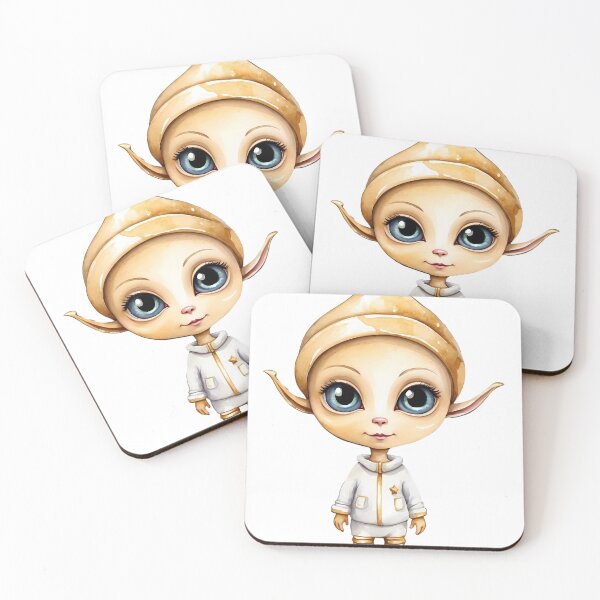 Item preview, cute aliens standing relaxed designed and sold by wplamkung.