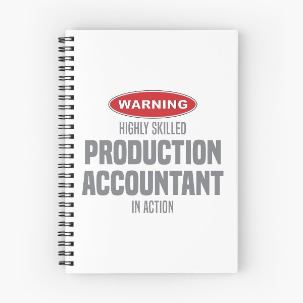 Item preview, Highly Skilled Production Accountant in Action designed and sold by NermilioDesigns.